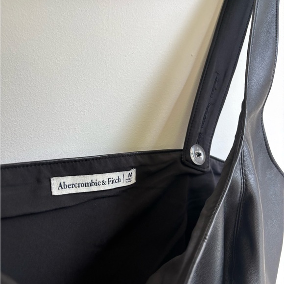 Abercrombie & Fitch Faux Leather Corset Tank Top - Picture 6 of 11